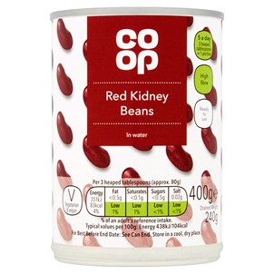 Co-op Red Kidney Beans in Water