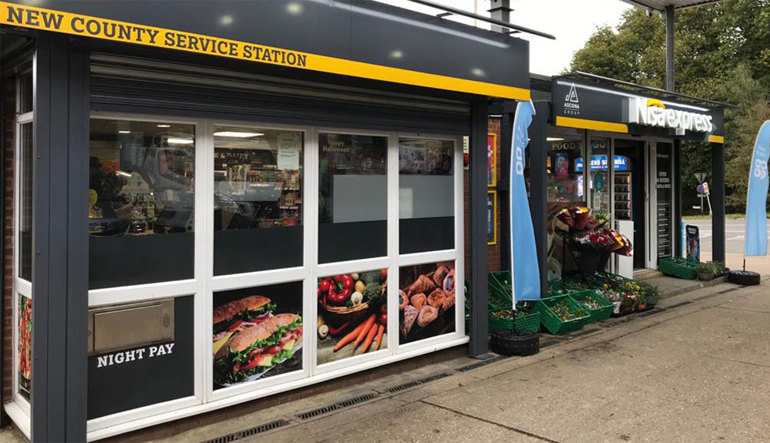 Fast-growing forecourt retailers flaunt Express format store front and fascia