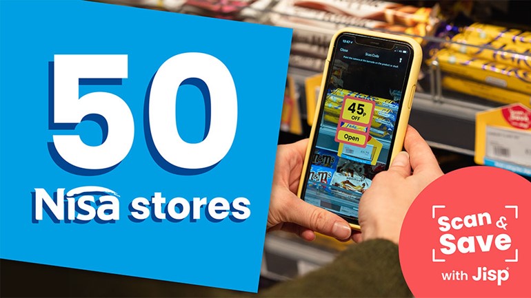 Jisp’s scan & save technology now available in over 50 Nisa stores Article Image