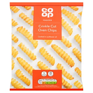 Co-op Crinkle Cut Oven Chips