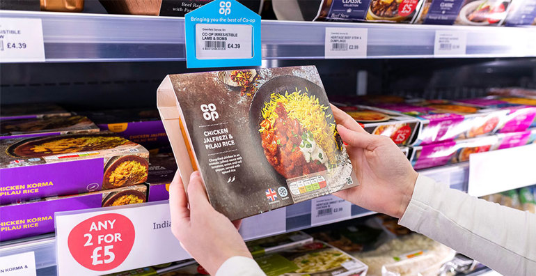 Co-op own brand to bring greater rewards for Nisa partners Co-op ready meal