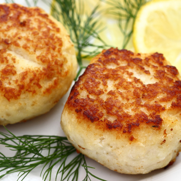 Simple fish cakes