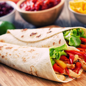 Chicken fajitas