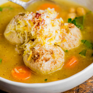 Matzo ball soup