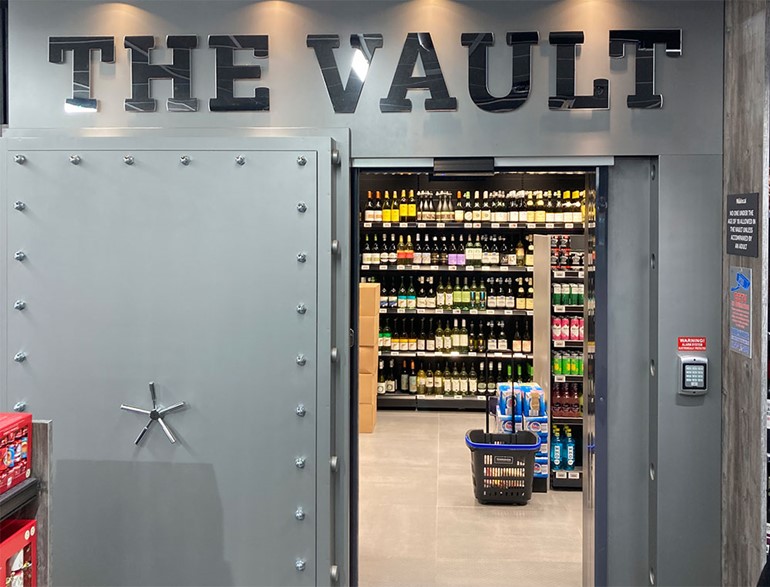 Terrific Torridon goes to town on refit in store vault with selection of wines and beers