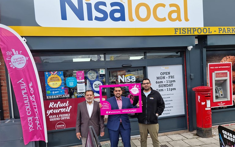 Significant increase in retailer donations made via Nisa’s charity Nisa Local Fishpool