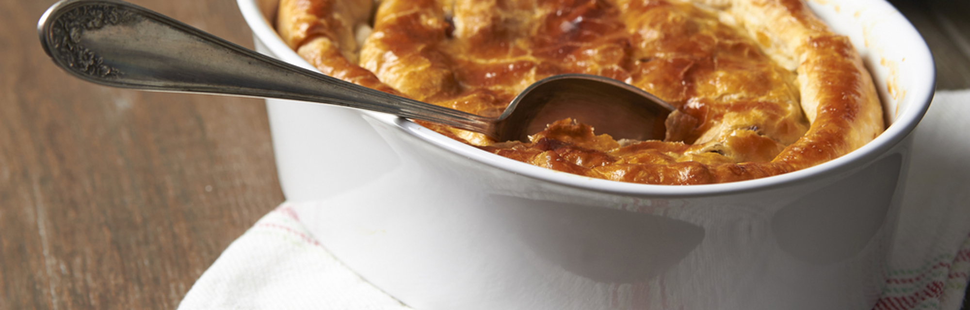 Super-speedy Sausage, Leek & Apple Pie