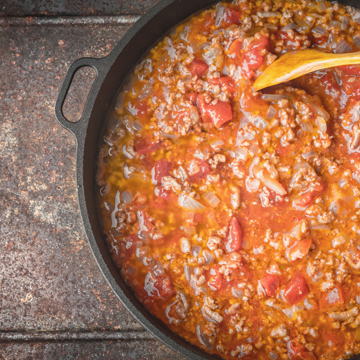 Slow cooker chilli