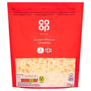 Co-op British Mature Cheddar Grated