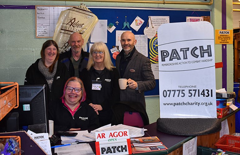 Patch charity receives a boost from Bluestone
