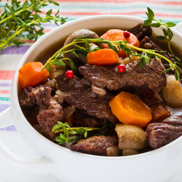Beef bourguignon recipe