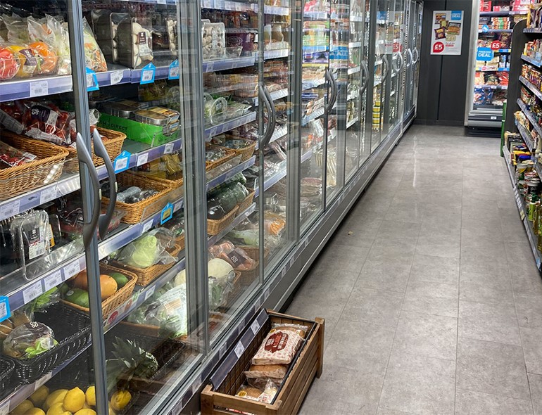 Sales and customer confidence grow in Grassington in-store with stocked chiller unit and fridges