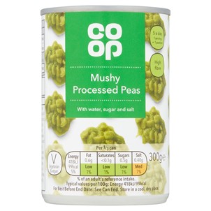 Co-op Mushy Processed Peas