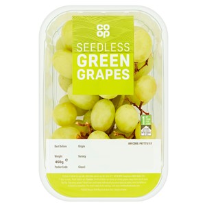 Co-op Green Seedless Grapes