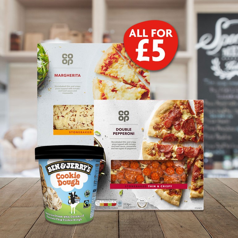 Pizza and ice cream Big Deal is back for summer Promotional