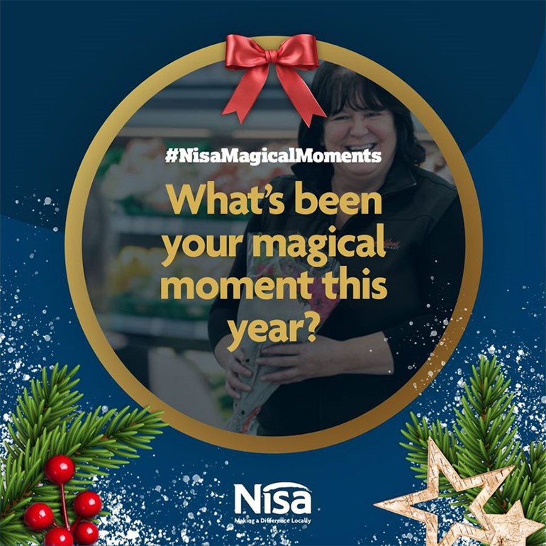 Shoppers share their magical moments with Nisa Facebook advertisement