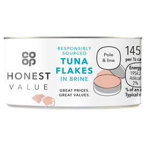 Co-op Honest Value Tuna Flakes In Brine