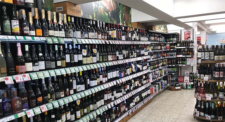 End of an era for Taylor’s of Tickhill instore wines and spirits selection present day
