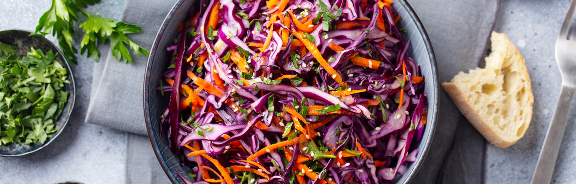 Homemade coleslaw