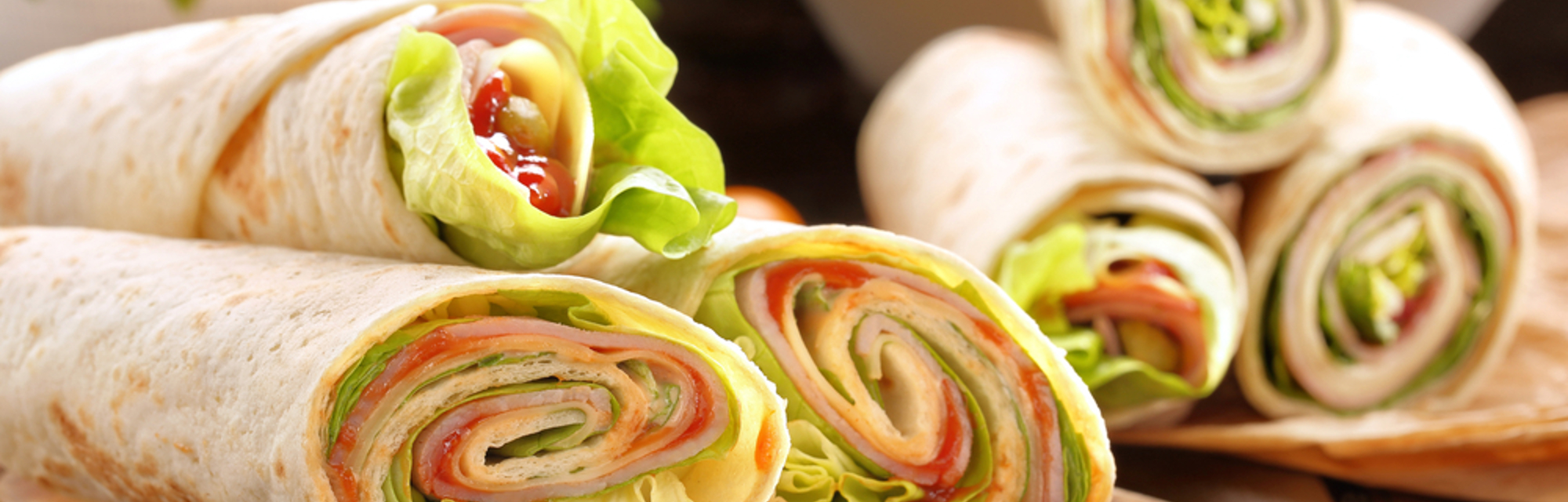 School lunch wraps