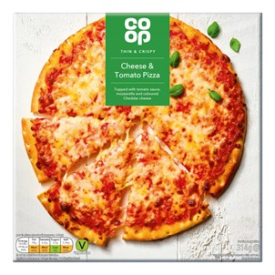 Co-op Thin Cheese & Tomato Pizza