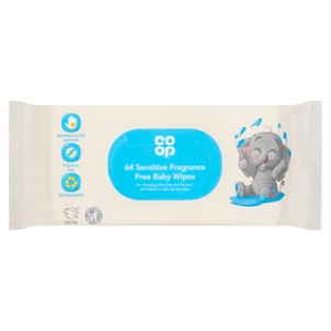 Co-op Fragrance Free Baby Wipes