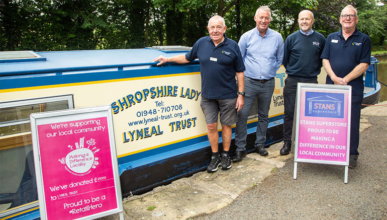 Significant increase in retailer donations made via Nisa’s charity Stan's Superstore