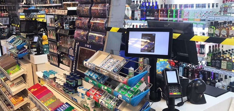 Milestone install for Nisa’s EPOS solution till point with stocked confectionery