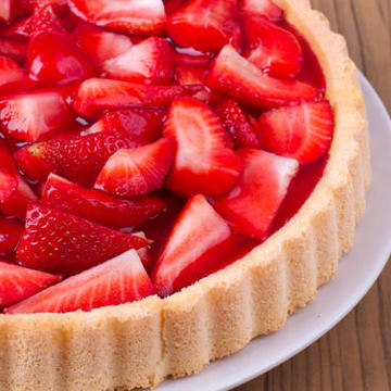Strawberry pie