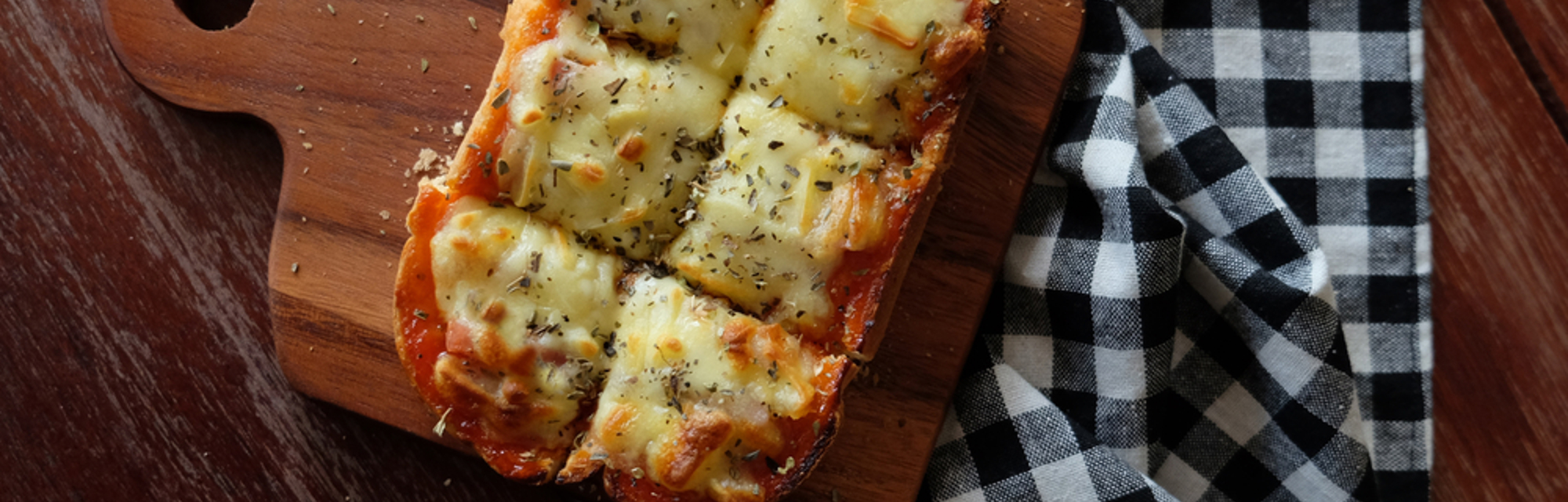 Mini pizza bread