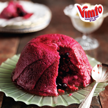 Vimto Summer Pudding