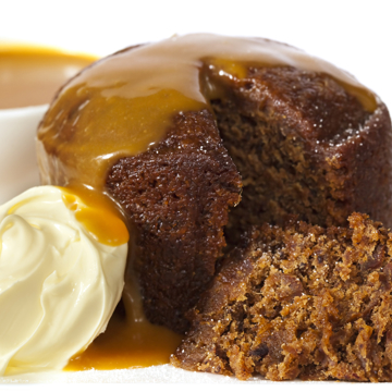 St Patricks Day Guinness Pudding with Gooey Homemade Sauce
