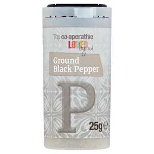 Co-op Ground Black Pepper