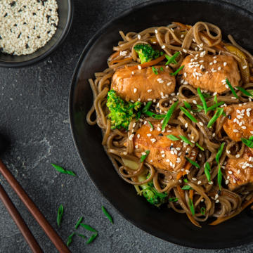 Quick and easy salmon stir fry recipe