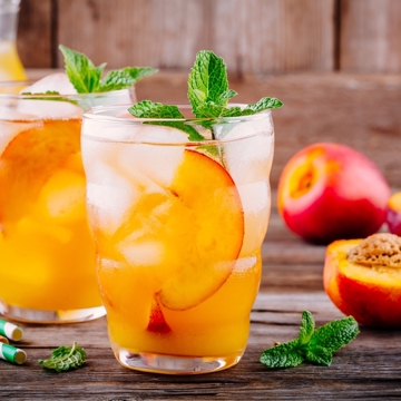 Perfect peach punch for peach month