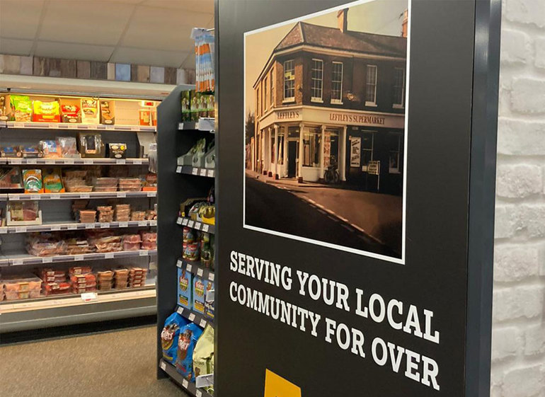 Celebrating half a century in Norfolk in store with stocked shelfing