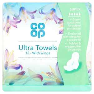 Co-op Super Ultra Towels with Wings
