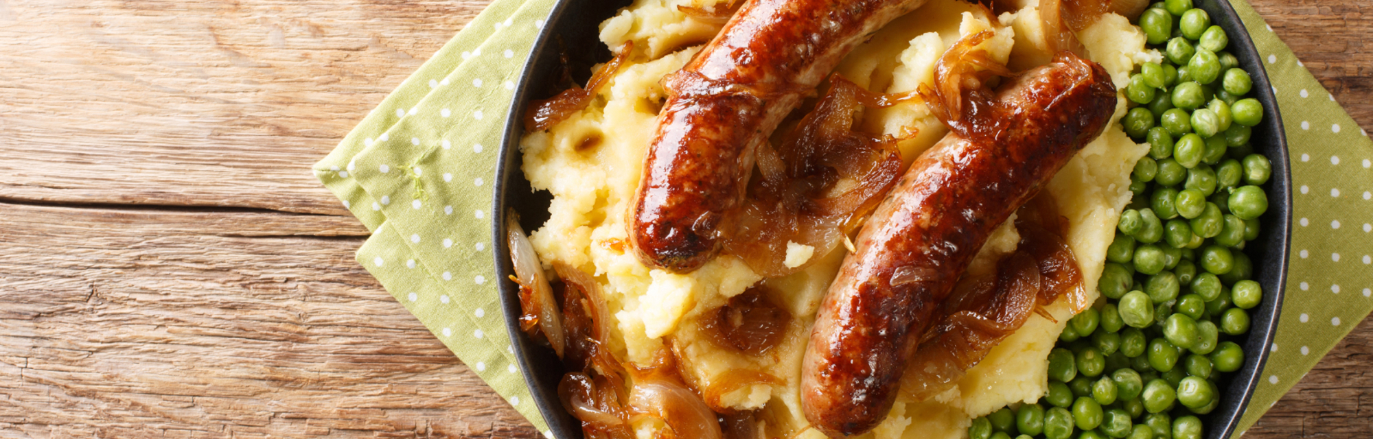 Bangers and mash