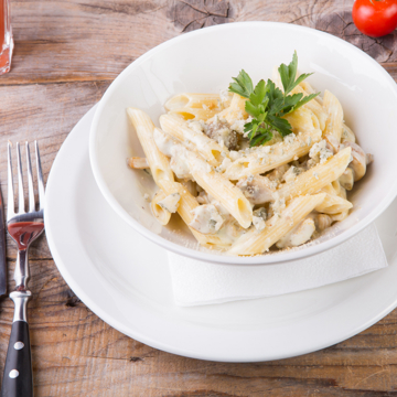 Mushroom and Cauliflower Pasta