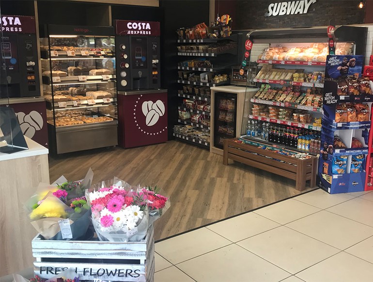 Re-fit sees flagship forecourt sales fly Food to Go instore