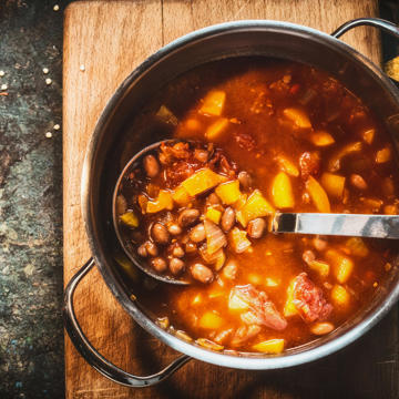 Vegetarian bean chilli