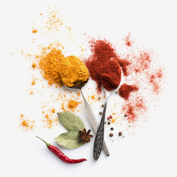 Variety of spices