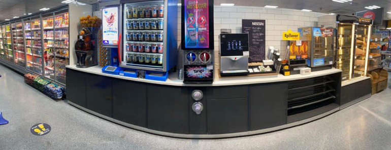 Ten-day transformation in Bolton food and drink to go machines