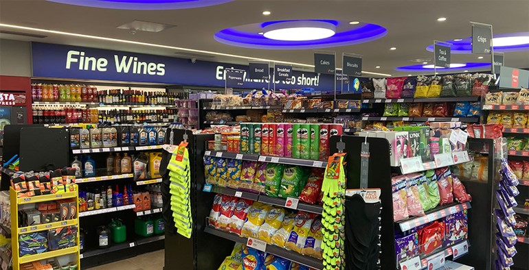 Retail sales rocketing for Nisa newcomer stocked shelfs with confectionery