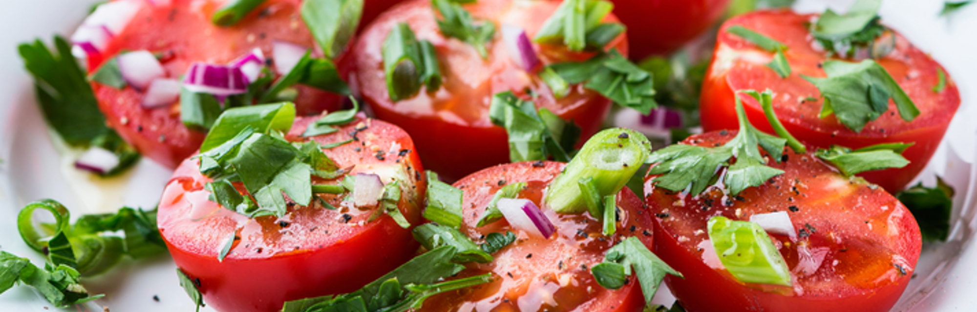 Mediterranean tomato salad