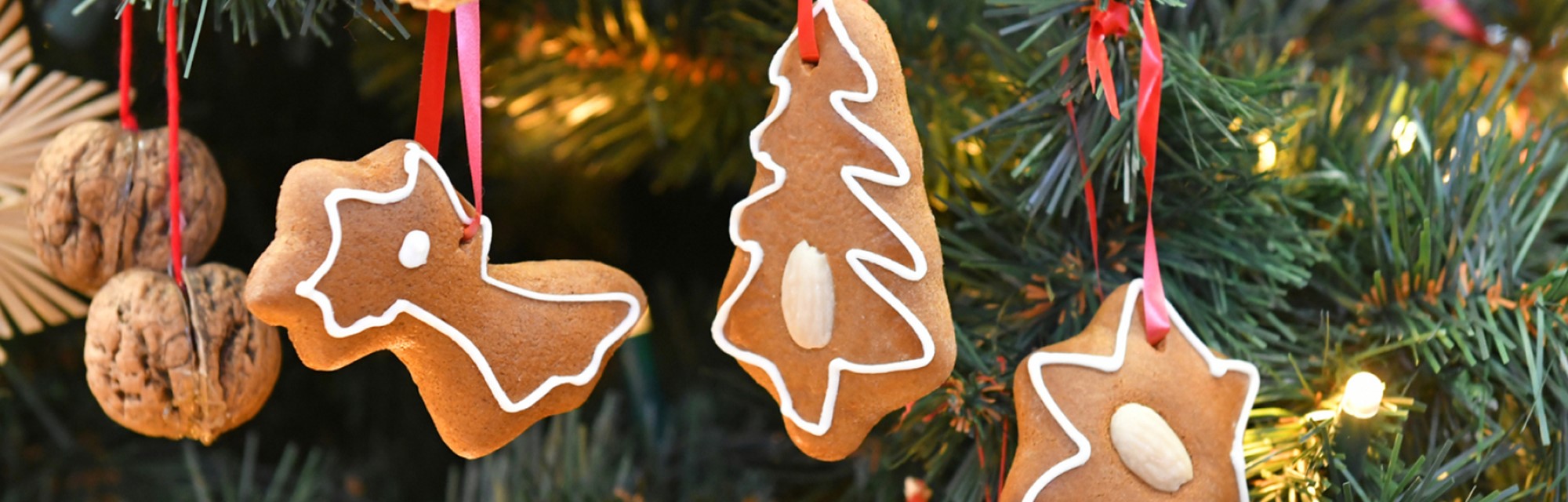 Gingerbread biscuits Advent calendar