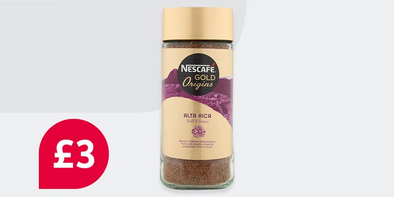 More savings on brands at Nisa Nescafe Gold Alta Rica