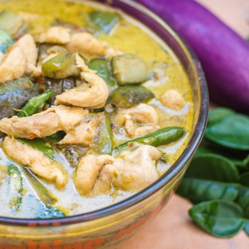 Thai green curry