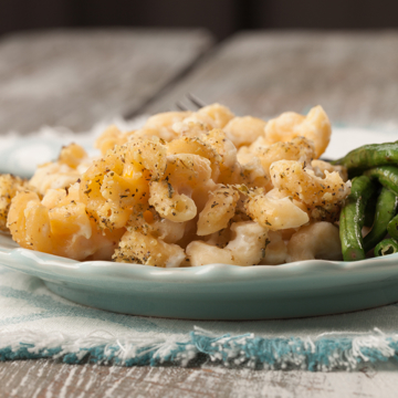 Cauliflower mac and cheese