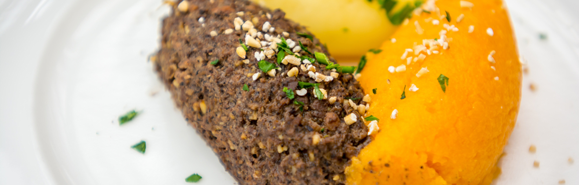 Haggis, neeps and tatties